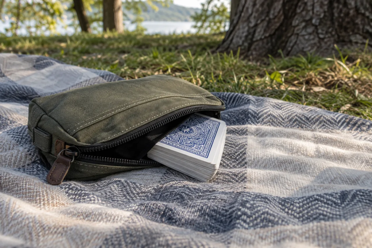 Bàn chơi bài — ảnh minh họa AI